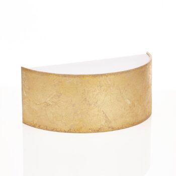 Nástenné LED Alea lístkové zlato stmievateľné