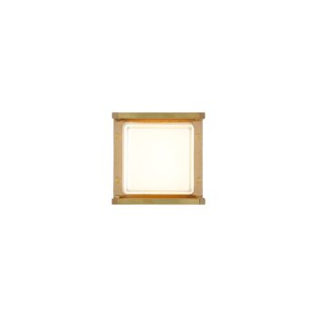 Nástenné LED Ice Cubic 3405 mosadz prírodná