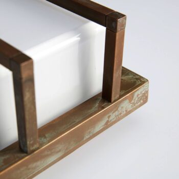 Nástenné LED Ice Cubic 3406 mosadz starožitná