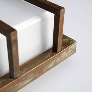 Nástenné LED Ice Cubic 3406 mosadz starožitná