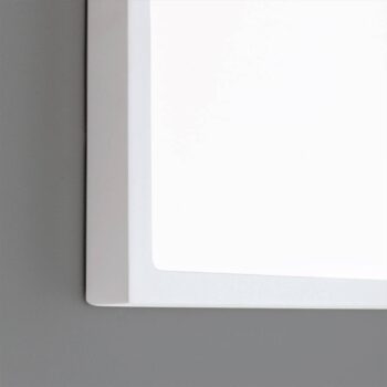 Nástenné LED lampa Vika, štvorec, biela, 23x23cm