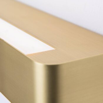 Nástenné LED svetlo Bernhard up/downlight mosadzná