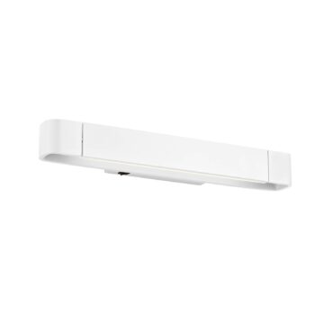 Nástenné LED svetlo Box, otočné, biela