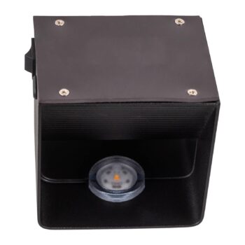 Nástenné LED svetlo Cube batéria magnetické čierna