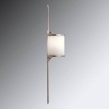 Nástenné LED svetlo Mona IP44 55,9 cm pocínovaná