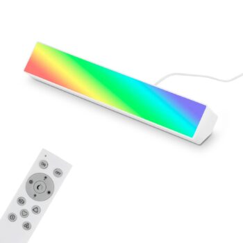 Nástenné LED svetlo Muro S, CCT, RGB stmievateľné biela
