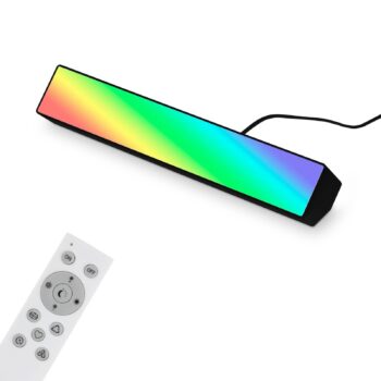 Nástenné LED svetlo Muro S, CCT RGB stmievateľné čierna