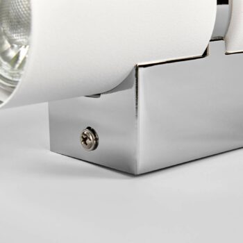 Nástenné LED svetlo Passa 2-pl. okrúhle biele