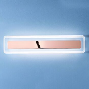 Nástenné LED svietidlo Antille meď 61,4 cm