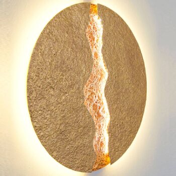 Nástenné LED svietidlo Eruption, Ø 80 cm