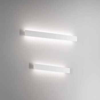 Nástenné LED svietidlo Lotus, biele, 93 cm dlhé