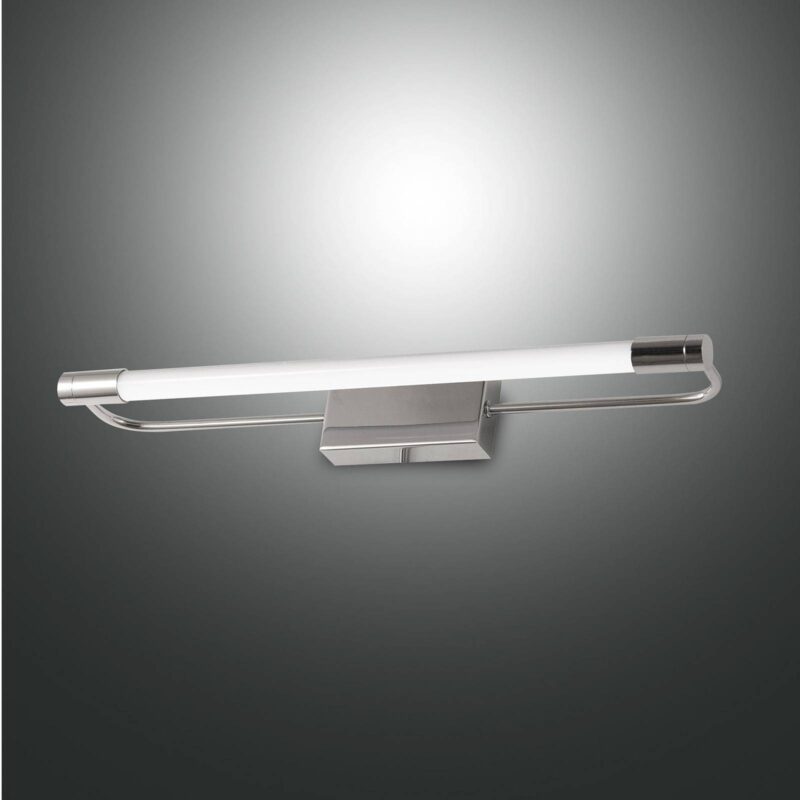 Nástenné LED svietidlo Rapallo, chróm, IP44, 40 cm Nástenné LED svietidlo Rapallo, chróm, IP44, 40 cm