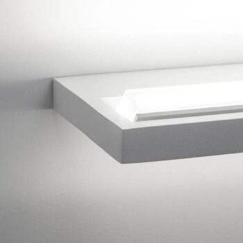 Nástenné LED svietidlo Tablet W1 šírka 66 cm biele