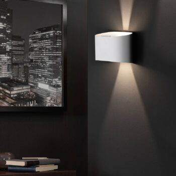 Nástenné LED svietidlo Wall 2-pl. okrúhle, biele
