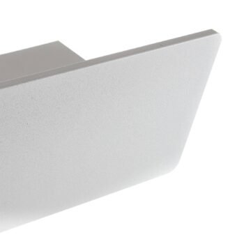 Nástenné LED svietidlo Zig Zag biele šírka 29 cm