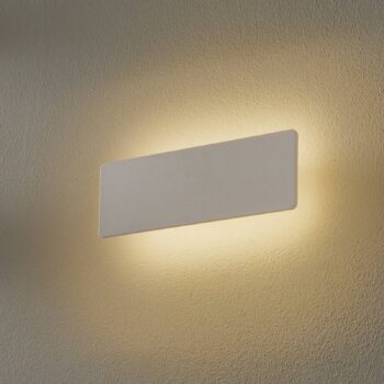Nástenné LED svietidlo Zig Zag biele šírka 29 cm