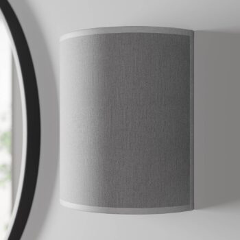 Nástenné svetlo Alice so sivým tienidlom na lampu