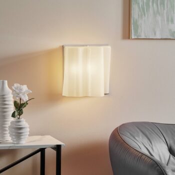 Nástenné svetlo Artemide Logico Micro 33 cm biele