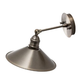Nástenné svetlo Berceste N-664, antická zlatá, železo, Ø 24 cm
