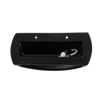 Nástenné svetlo Bow up/down keramika čierna šírka 32 cm