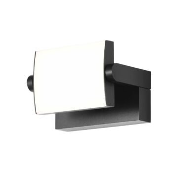 Nástenné svetlo CMD 9080, antracitová farba, šírka 21 cm, IP54