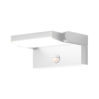 Nástenné svetlo CMD 9111, senzor, biele, 21 cm, CCT, IP54