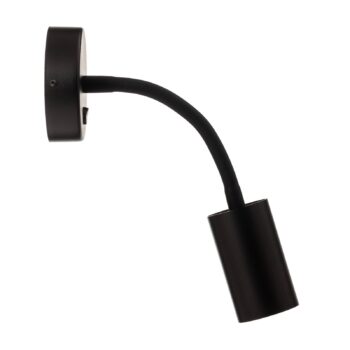 Nástenné svetlo Eye Flex S, čierne