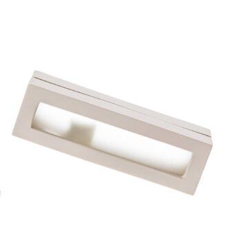 Nástenné svetlo Keramik Top, biele, 32 x 9 cm