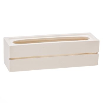 Nástenné svetlo Keramik Top, biele, 32 x 9 cm