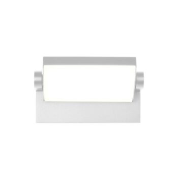 Nástenné svetlo LED CMD 9110, biele, šírka 21 cm, kov, IP54
