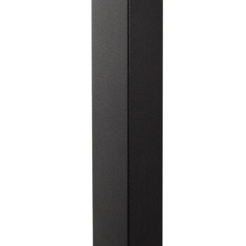 Nástenné svetlo Lindby LED Neano, 80 cm, čierne, kov, IP54