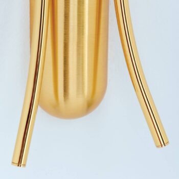 Nástenné svetlo Maderno olovnatý krištáľ zlato 2pl