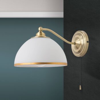 Nástenné svetlo Old Lamp so šnúrovým vypínačom