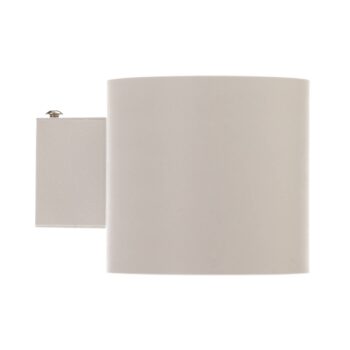 Nástenné svetlo Soft, šírka 60 cm, biele, hliník, G13