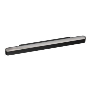 Nástenné svetlo Soft, šírka 90 cm, grafit, hliník, G13