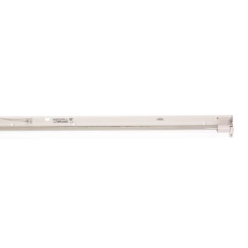 Nástenné svetlo Straight L, 122 cm, biela