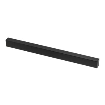 Nástenné svetlo Straight M, 92 cm, čierne