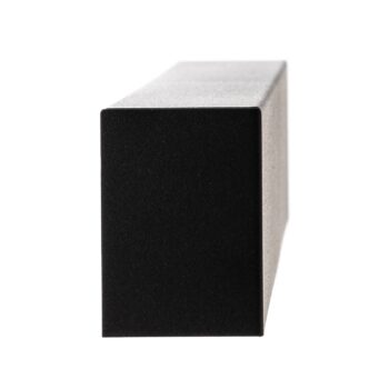 Nástenné svetlo Straight S, 62 cm, čierne