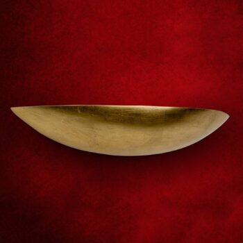 Nástenné svetlo Tamara z keramiky starožitné zlato