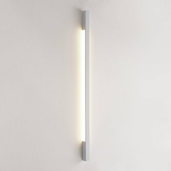 Nástenné svietidlo Arcchio LED Ivano, 130 cm, biela, hliník