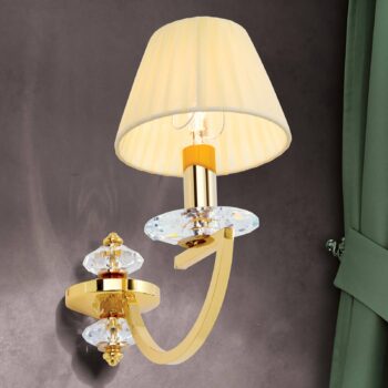 Nástenné svietidlo Avala z mosadze