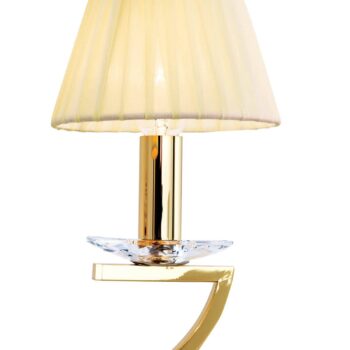 Nástenné svietidlo Avala z mosadze