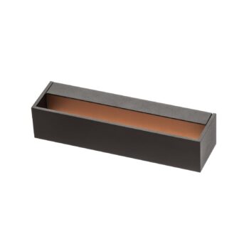 Nástenné svietidlo BEGA Studio Line LED, čierna farba, kov, 30 cm