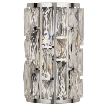 Nástenné svietidlo Bijou s krištáľmi