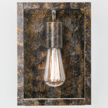 Nástenné svietidlo Cage vo vzhľade vintage