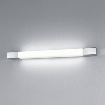 Nástenné svietidlo Egger DLS LED Supreme, oceľová farba, 60 cm