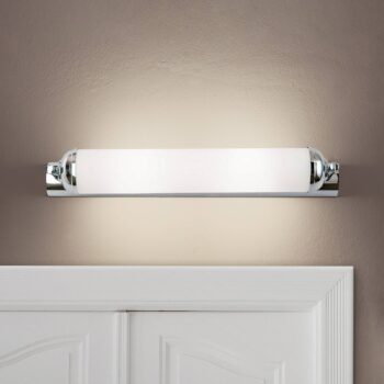 Nástenné svietidlo Elida, 2-plameňové v chróme