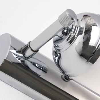 Nástenné svietidlo Elida, 2-plameňové v chróme