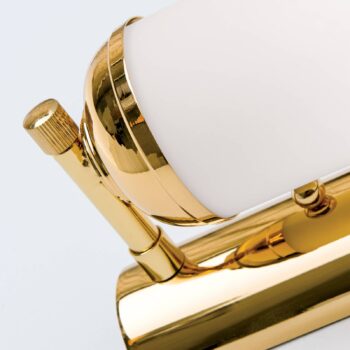 Nástenné svietidlo Elida, 2-plameňové v zlate