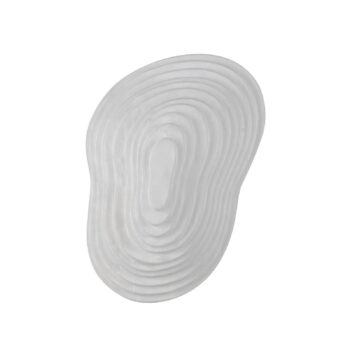 Nástenné svietidlo Forestier Nebulis XS z hodvábu, 40 cm